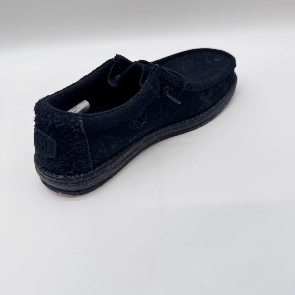 JELLY ROLL Men's Size 8 Suede Hey Dude Wally Sneakers Brand New w/out Box